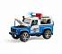Внедорожник Bruder Land Rover Defender Station Wagon - Полиция с фигуркой  - миниатюра №1